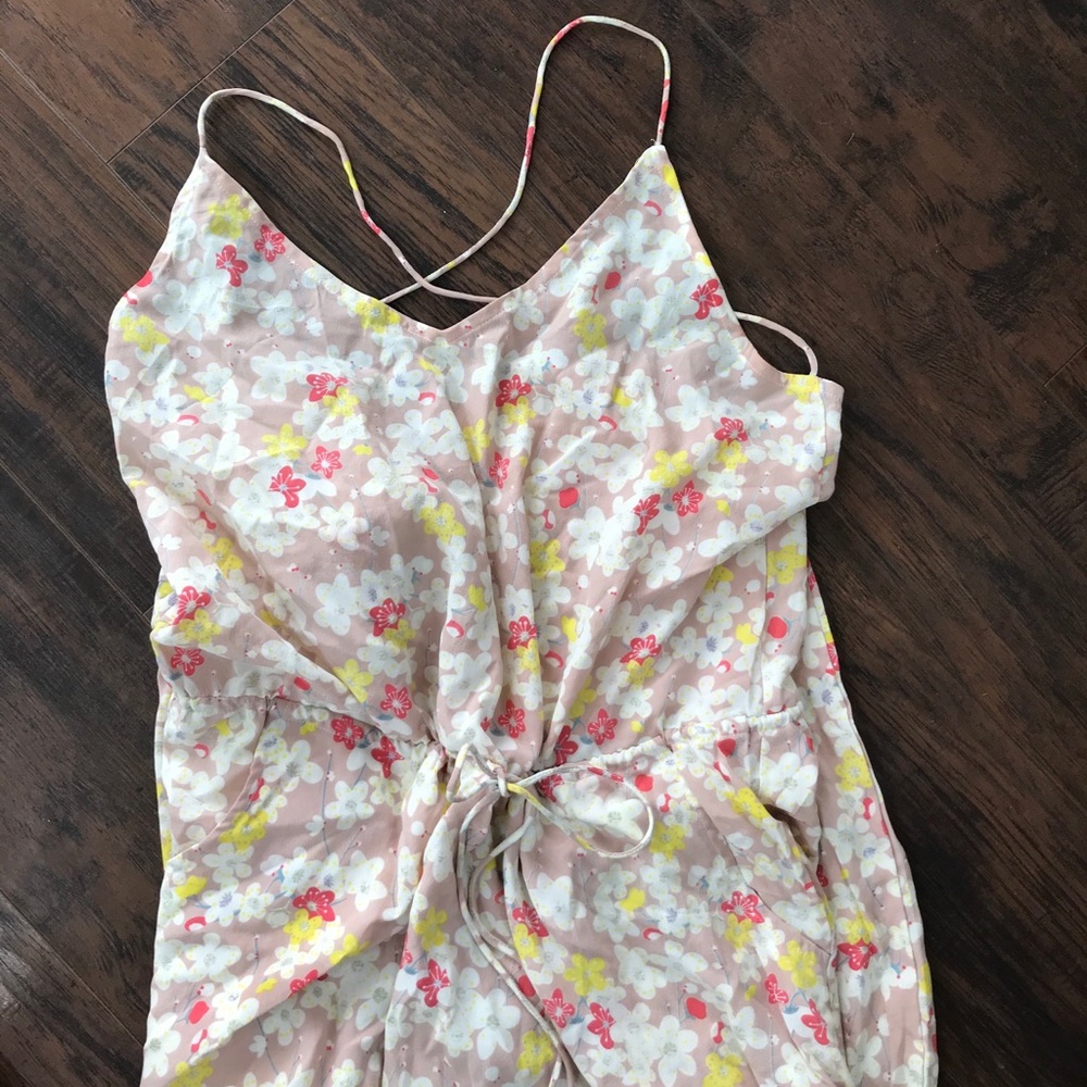 Acacia silk jumpsuit